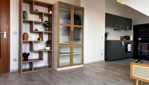 City-View Studio with Balcony, Dessau - Foto 2