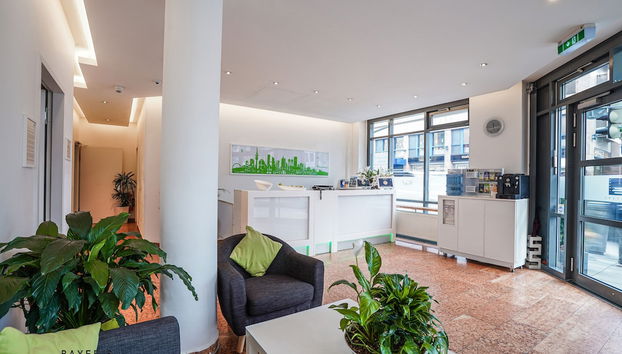 Sitzecke in der Lobby