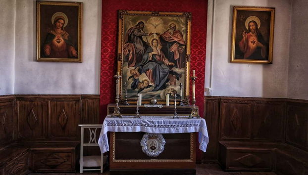 Uno de los altares del monasterio