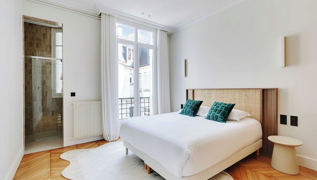 Luxury Apt With AC - 4bd/8p - Etoile/victor Hugo - Foto 5, Habitación