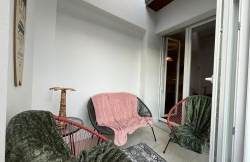 Le 102 - appart-sympa - T2, patio, jardin et cave - Larmor-Plage - Foto 15