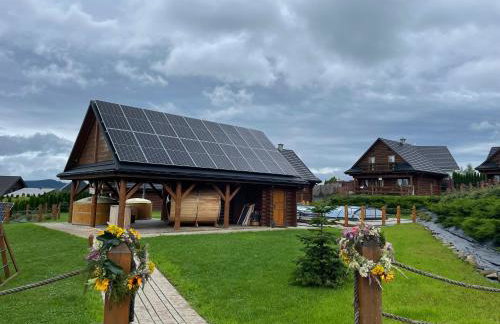 Domki Zagroda Domek z bala z basenem & sauna & balia z hydromasażem - Foto 74