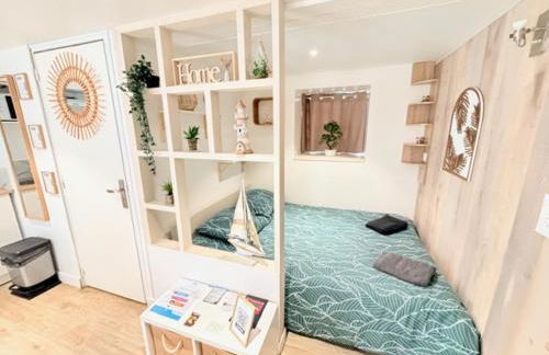 Idéal couple ! Le Nid du Bourg - Proche plage et commerces - serviettes de toilette & linge de lit compris - Photo 28