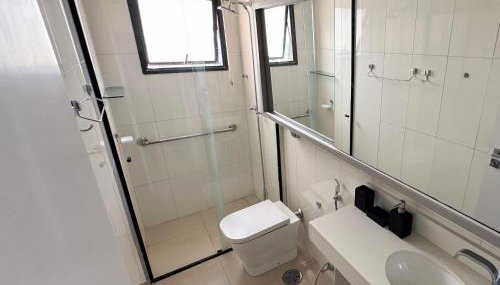 Flat Luxo Golden Ingá - Centro, Ao Lado Shopping - Foto 2, Shower