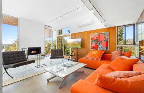 Hilltop Designer Midcentury Modern 4BR Pool HotTub - Foto 7