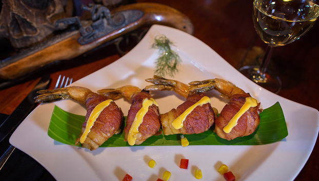 Barco pirata Jolly Roger con cena y espectáculo en la bahía de Cancun - Foto 5