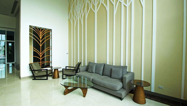 Zona de estar del vestíbulo