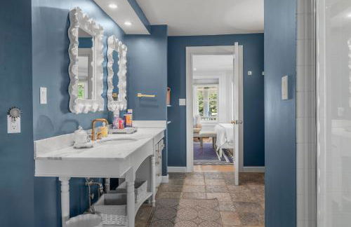 Luxe Coastal Estate Tennis, Beach, Firepit, View - Foto 42