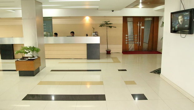 Mostrador de check-in y check-out