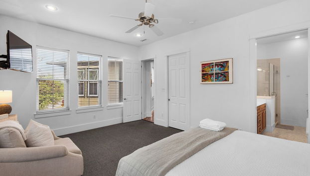 Private Pool, Minutes to the Gulf - Pet Friendly + 5 Bikes: Sleeps 12 - Foto 3, Habitación