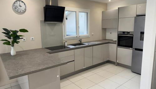 Maison moderne 5 personnes, proche Lyon - Foto 2, stove, dishwasher