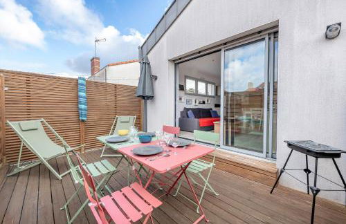 Appart dans bourg a 230m de la plage - 4 pers - Foto 14