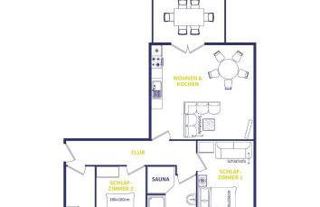 Schöne FeWo in traumhafter Lage an der Nordsee - Foto 2