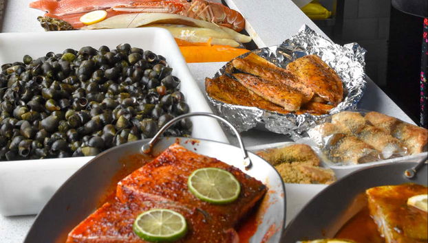 Probaremos el salmón ahumado