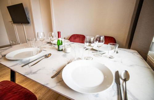 Messe-Apartment für 5 Gäste mit Balkon und Lift - Foto 14