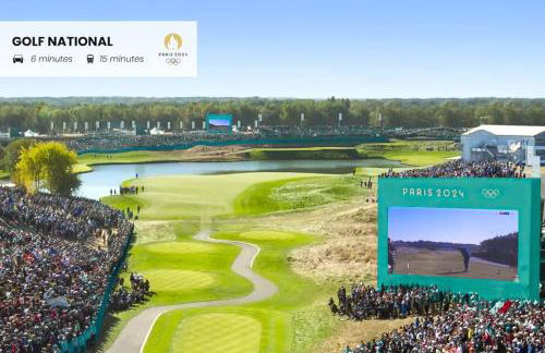 Charmant T2 avec balcon - Golf National à 5 min - Foto 18