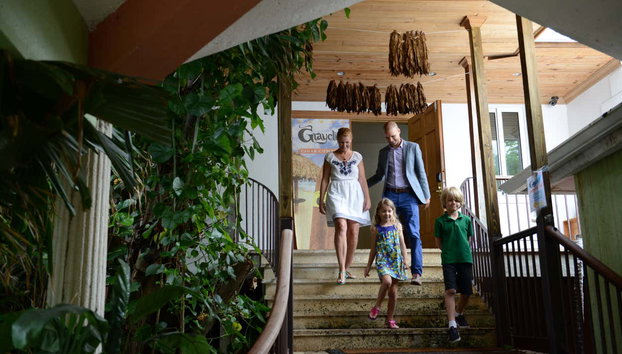 Gracliff Cigar Company Factory Tour - Photo 2, Entrance to the Graycliff Cigar Company Cigar Factory