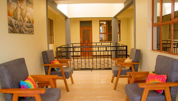 Sala de estar do lobby