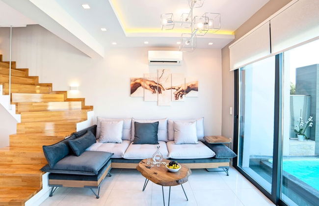 2 New Villas Next Each Other, Pool, Rent Separately or Together at Kournas Lake - Foto 9