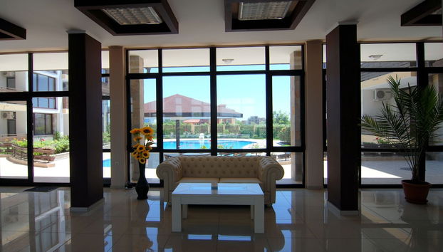 Zona de estar del vestíbulo