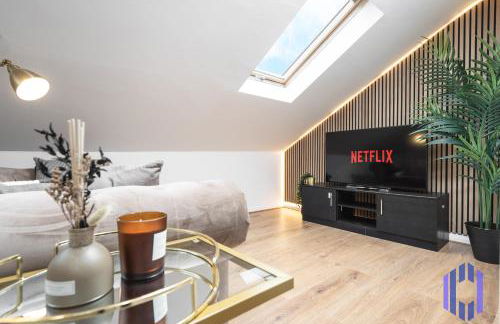Scandi Loft Style Apartment - Sleeps 6 - near Manchester Airport - Foto 18