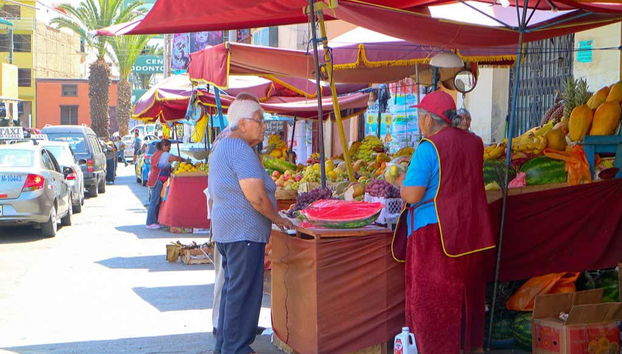 Mercado en Tacna