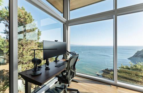 Orford Cliffs - Ocean View, Hot Tub & Gym - Foto 42