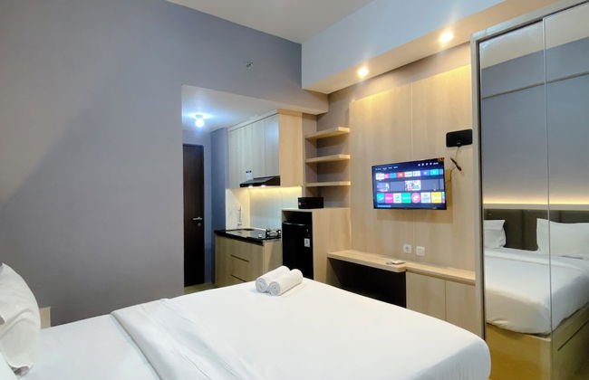 Serene And Tidy Studio Apartment Transpark Juanda Bekasi Timur - Foto 5