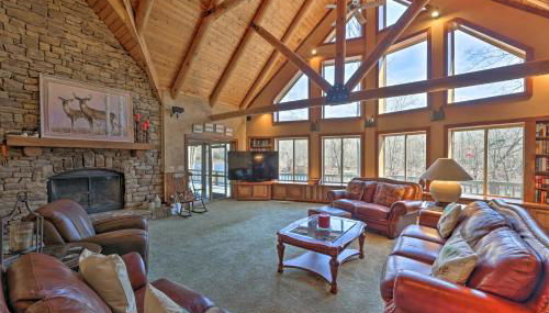 Serenity on the River Luxe Lewisburg Cabin! - Foto 4