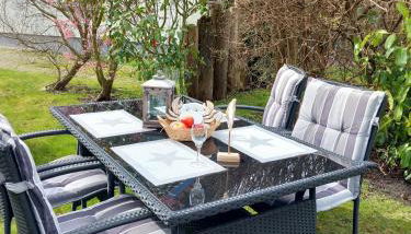 FERIENHAUS SOMMERTRAUM - KINDERFREUNDLICH - 3 Schlafzimmer, Garten, Bad und G-WC, Kaminofen - Foto 3, Garden