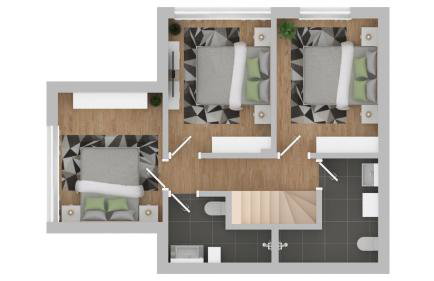 VILLA SOLIS LACUS modernes Apartment - privater beheizbarer Pool- Klimaanlage - private Parkplätze - Foto 52