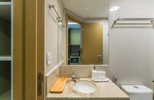 Aptos completos com lazer a poucos minutos da praia HFOs - Foto 22