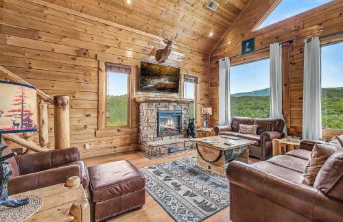 Epic Mountain Views, Hot Tub, Game Room, Sleeps 10 - Foto 3