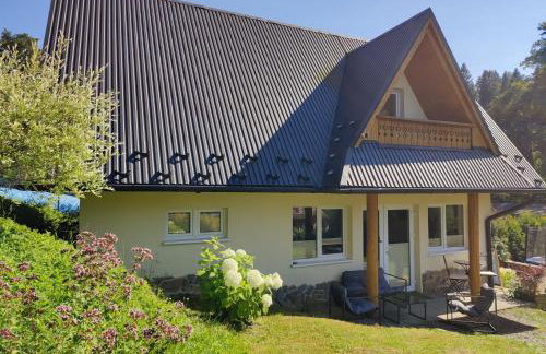 GLICZAROWA OSADA, Chata 18 osób, Domek 8 osób NA WYŁĄCZNOŚĆ, 8 sypialni z łazienkami, spokój, przyroda, wyjątkowe miejsce - Foto 33