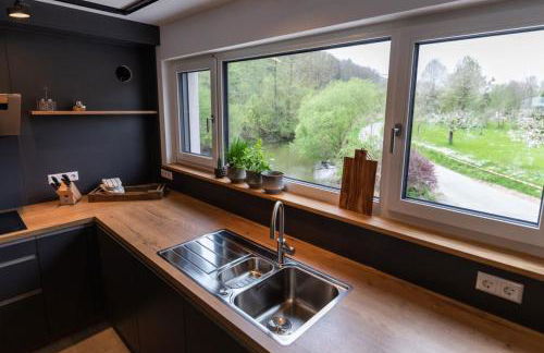 Freistehendes Ferienhaus Renkenmühle näher kann man am Wasser nicht wohnen - Foto 35