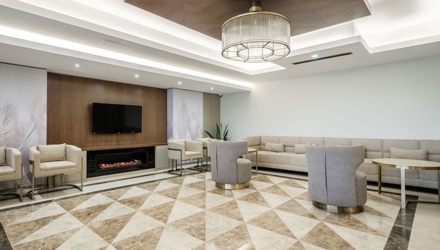 Sitzecke in der Lobby