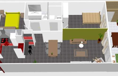 Apartment SCHÖNE T3 MIT SÜDTERRASSE by Interhome - Foto 26