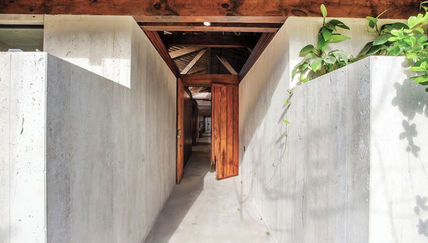 Entrada (vista interior)