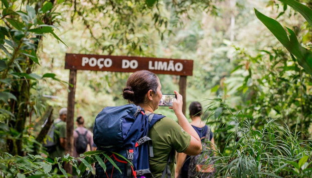 Guaratuba Waterfall Hiking Tour - Photo 4, Time for a picture!