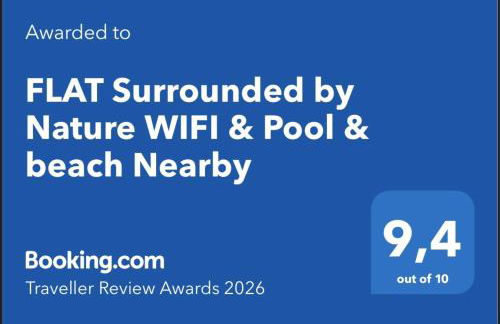 FLAT Surrounded by Nature WIFI & Pool & beach Nearby - Foto 4