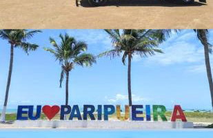 MSFlats Paripueira praia varanda c rede cozinha Wifi Ar split - Foto 69