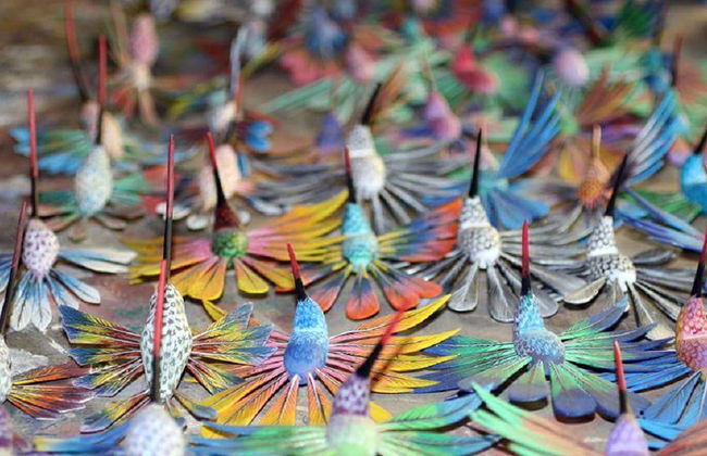 Monte Alban, Poterie Noire et Alebrijes - Photo 1