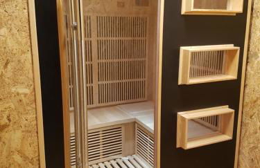 La Pinéguette maison 12 personnes spa 6 pers décoration chalet sauna 4 pers - Foto 8