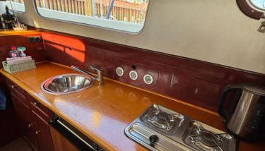 Holländisches Stahlboot - Foto 2, stove