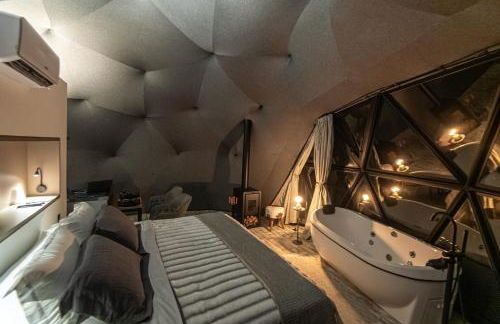 Refúgio nas Nuvens, Domo Omega Luxuoso com Fogo de Chão e Hidro Panorâmica - Photo 41