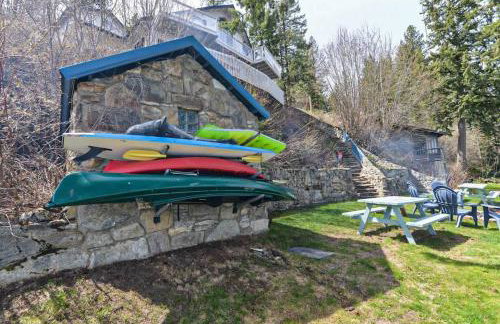 Huvila Haven Lake Front Home with Dock and Hot Tub - Foto 8