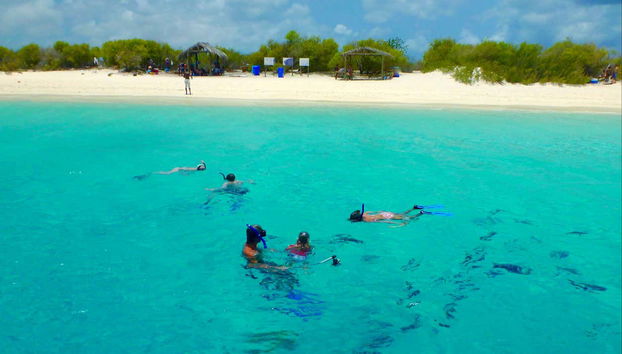 Haciendo snorkel en Klein Bonaire