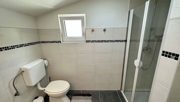 Duche na casa de banho