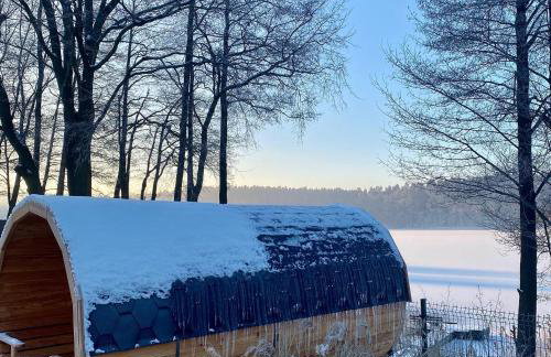 Ławka i Sielawka - dom nad jeziorem z prywatnym pomostem - Foto 41
