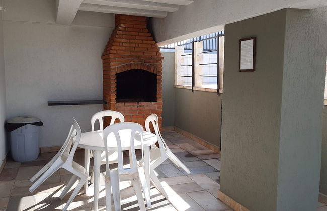 500m da Praia, BIWA Edifício com Piscina, 1garagem, WI-FI, Portaria 24hs, churrasqueira, playground, jardim, Centro do Guarujá, SP - Foto 26